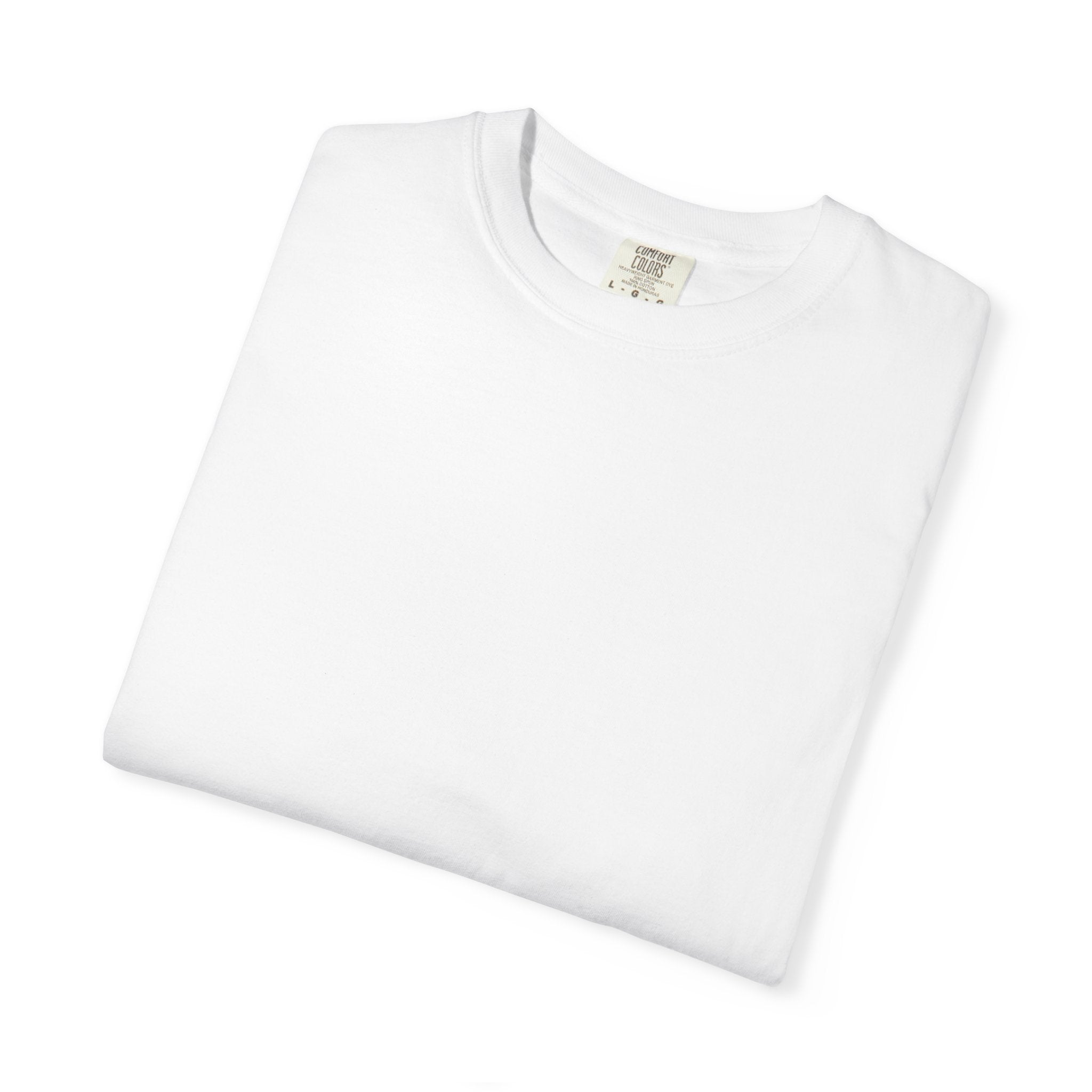 Graphic T-Shirt — Minimal Back Text "Be Kind, Create & Keep Going"