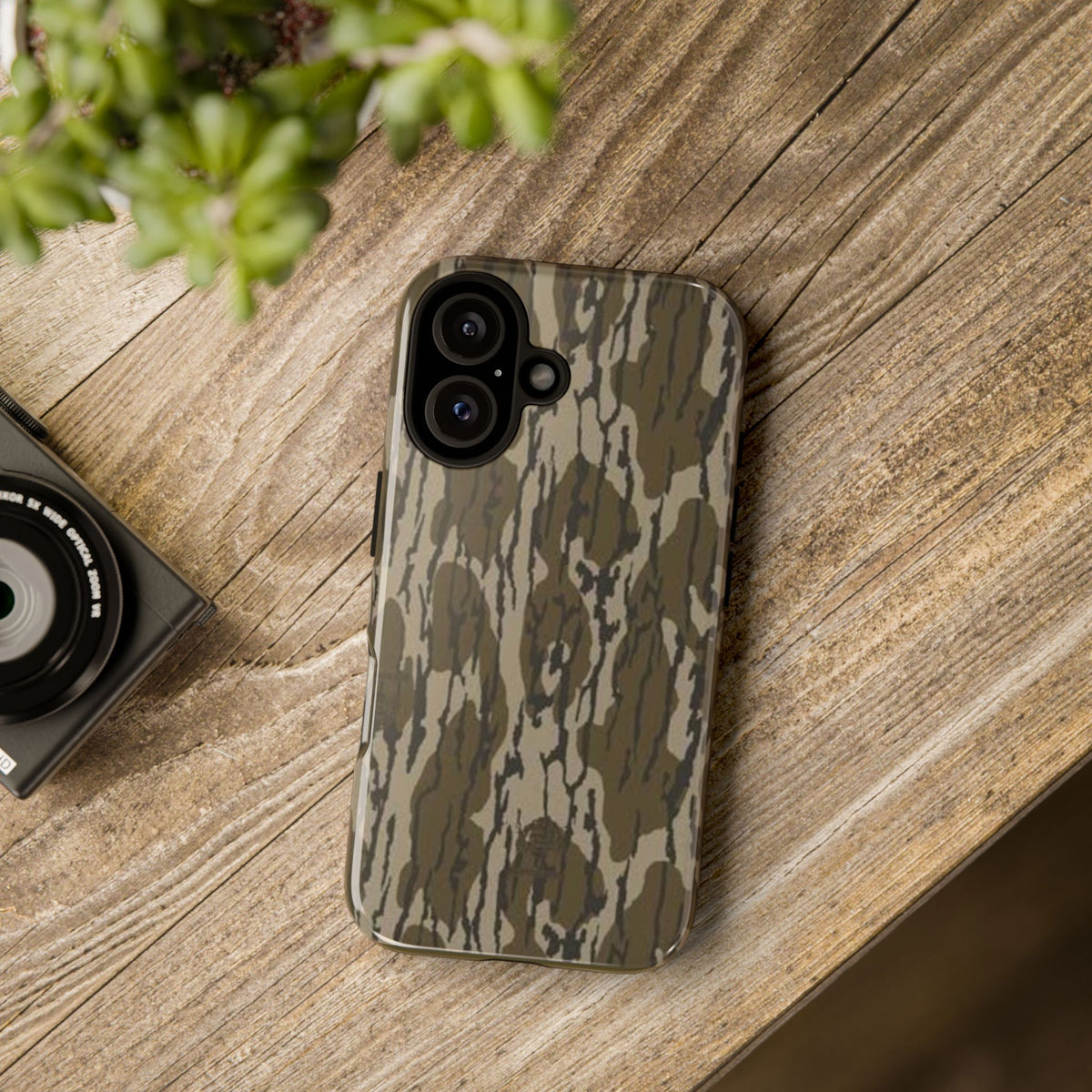 Camo Tough Phone Case — Rugged Military-Style iPhone Protection