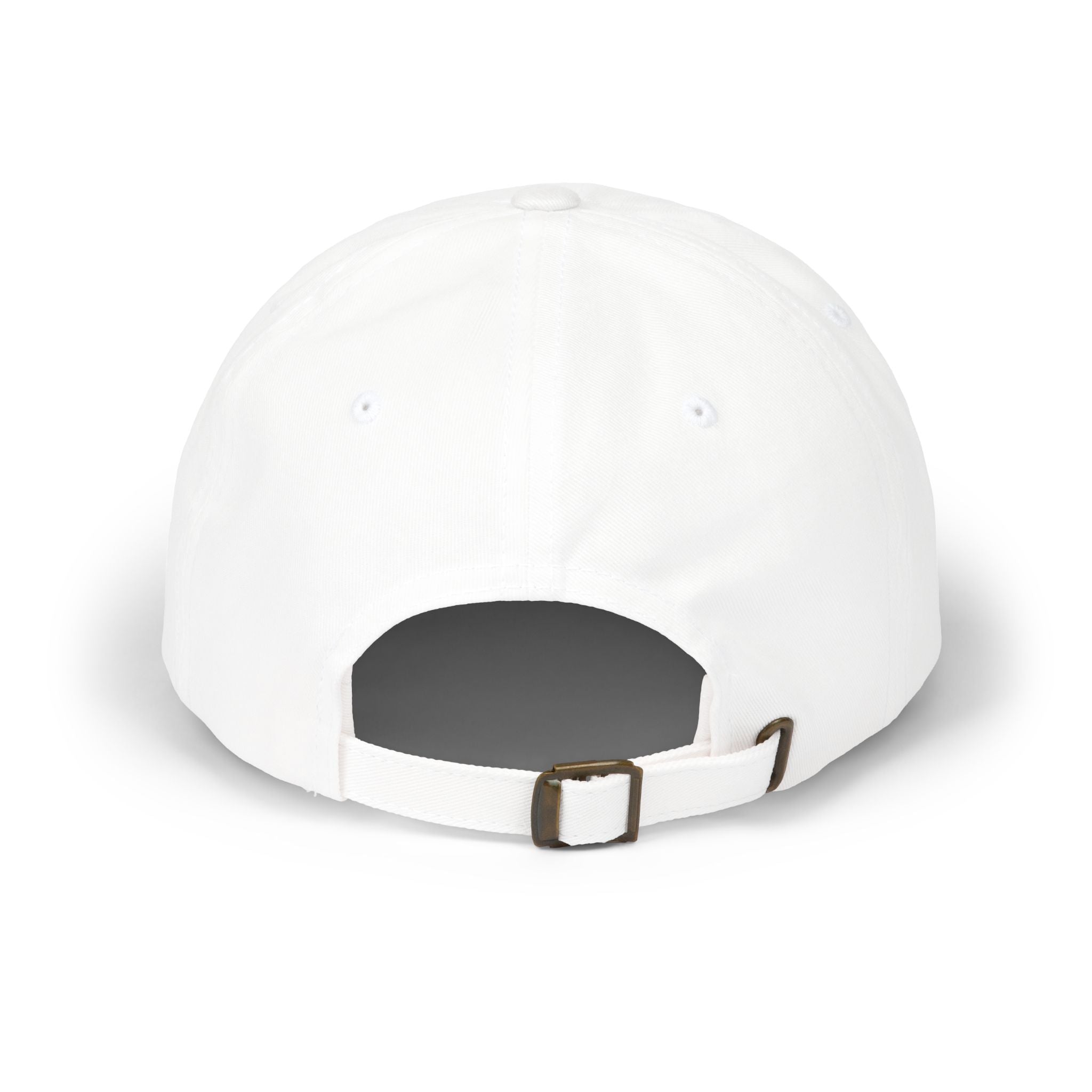Dad Cap — "Jesus Loves You" Embroidered White Baseball Hat