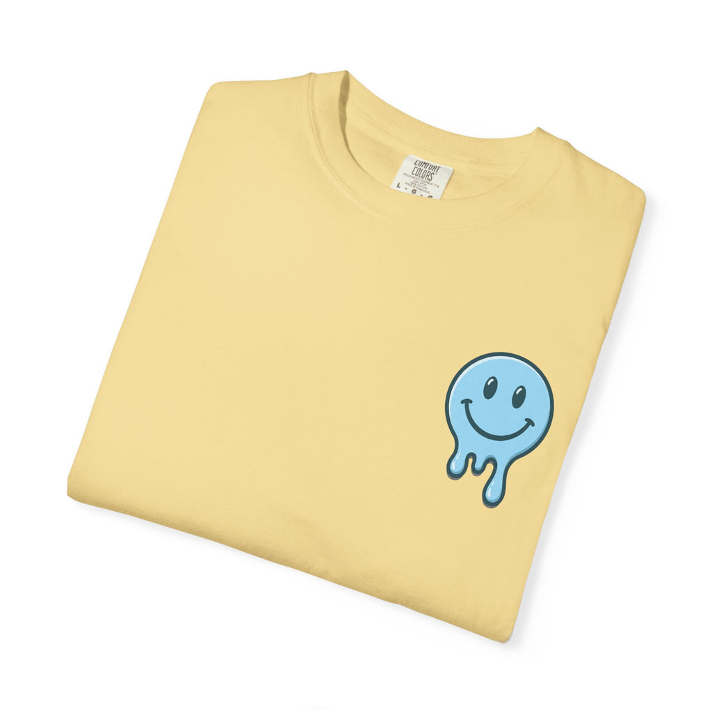 Graphic T-Shirt — Minimal Back Text "Be Kind, Create & Keep Going"