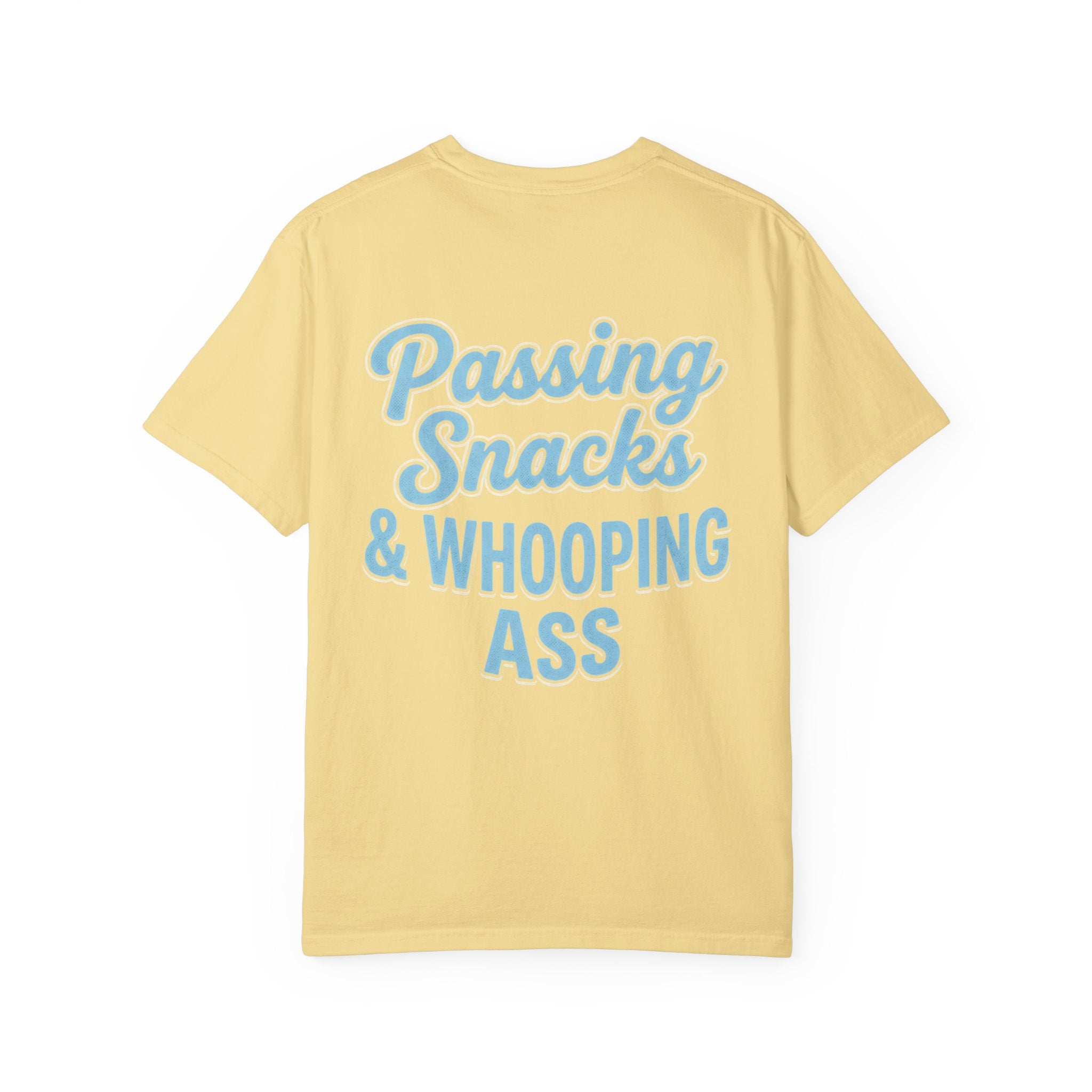 Graphic T-Shirt — Minimal Back Text "Be Kind, Create & Keep Going"