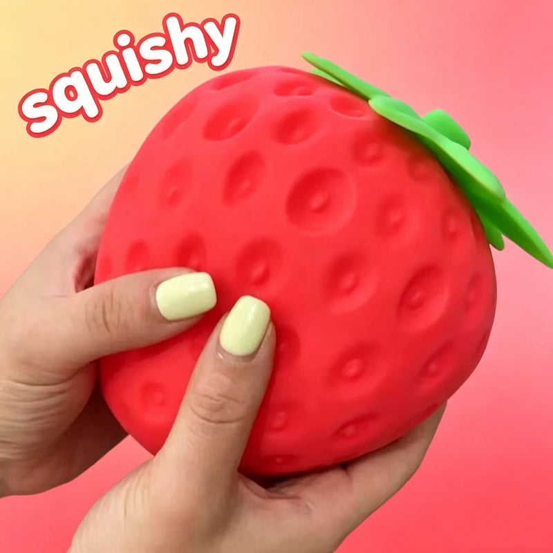 Super Jumbo Strawberry Squishy