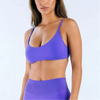 Seamless Scoop Neck Yoga Bra