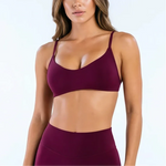 Seamless Scoop Neck Yoga Bra