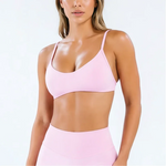 Seamless Scoop Neck Yoga Bra