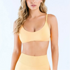 Seamless Scoop Neck Yoga Bra