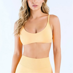 Seamless Scoop Neck Yoga Bra