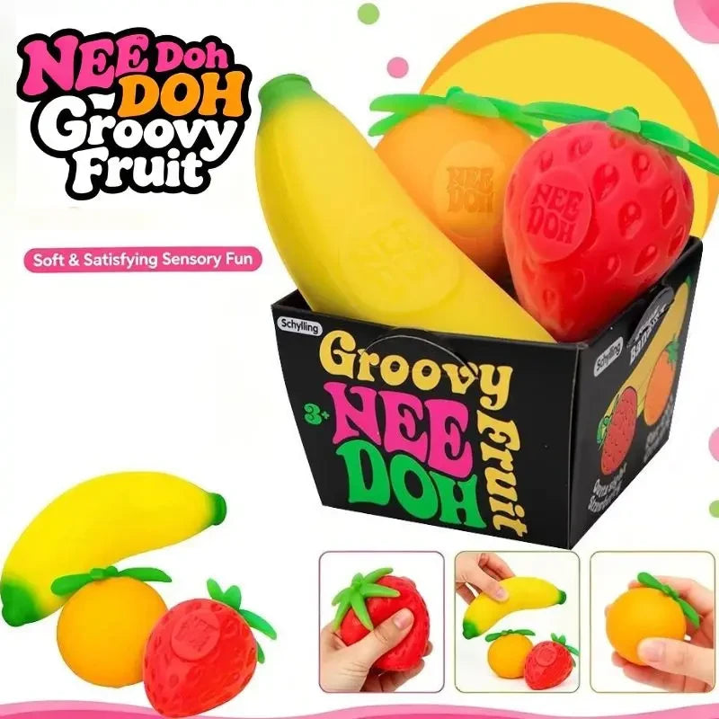 Fruit NeeDoh Fidget Sensory Toy