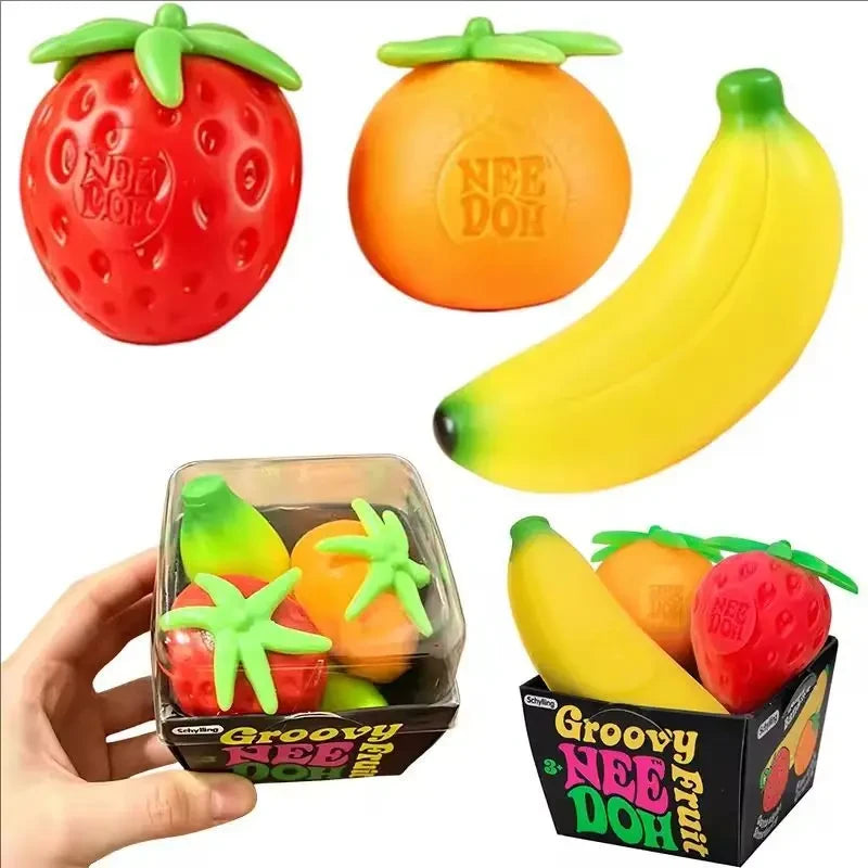 Fruit NeeDoh Fidget Sensory Toy