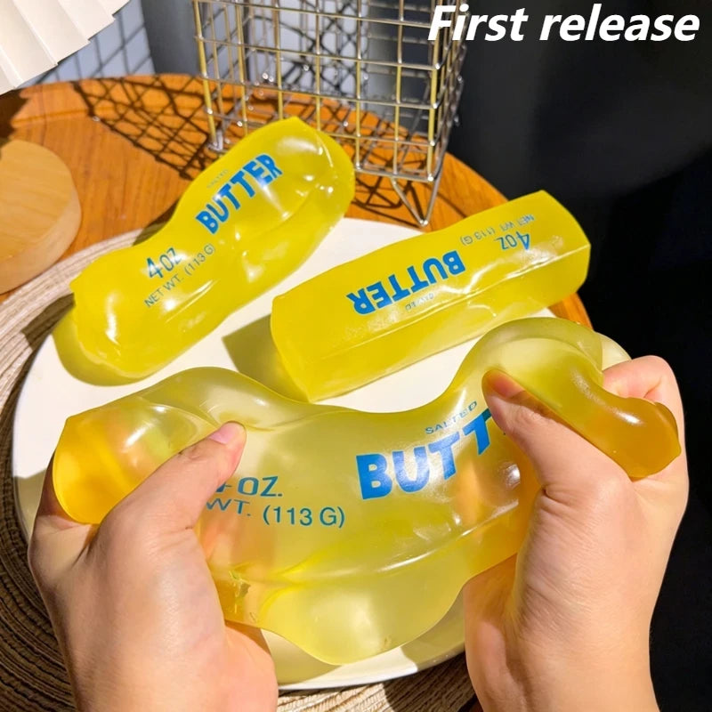 Butter Bread Squeeze Toy