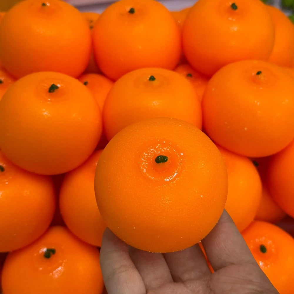 Peach Fruit Slow Rising Squishy Toy