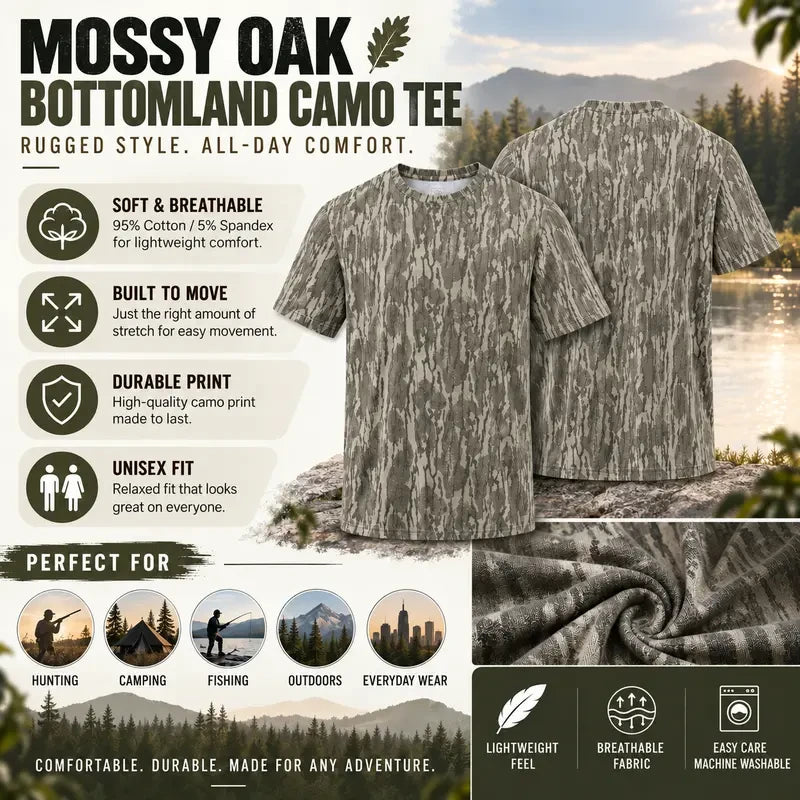 Graphic Camouflage T-Shirt