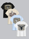 Graphic Print Casual Summer T-Shirt