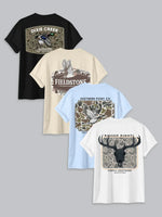 Graphic Print Casual Summer T-Shirt