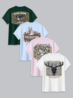 Graphic Print Casual Summer T-Shirt