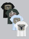 Graphic Print Casual Summer T-Shirt