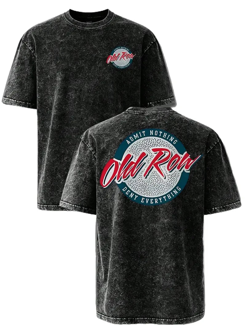 Vintage Washed Cotton Sports Tee