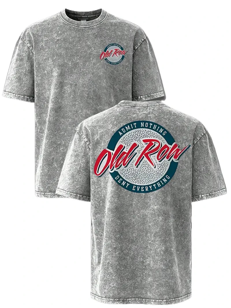 Vintage Washed Cotton Sports Tee