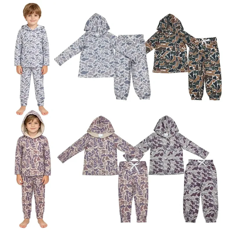 Toddler Boys Camo Winter Outfit