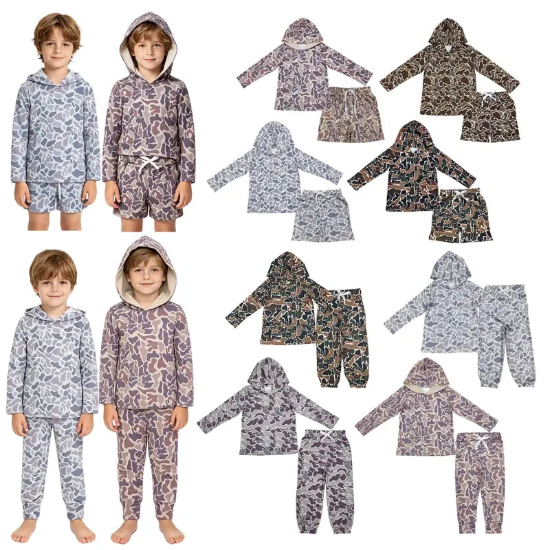 Toddler Boys Camo Winter Outfit