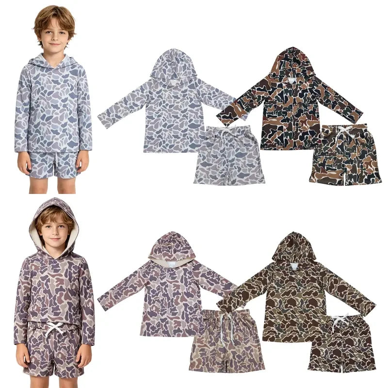 Toddler Boys Camo Winter Outfit