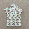 Camo Pattern Polo Shirt