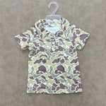 Camo Pattern Polo Shirt
