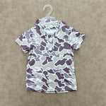Camo Pattern Polo Shirt