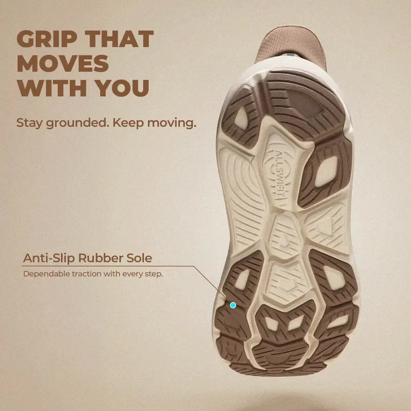 Cushioned Slip On Walking Sneaker