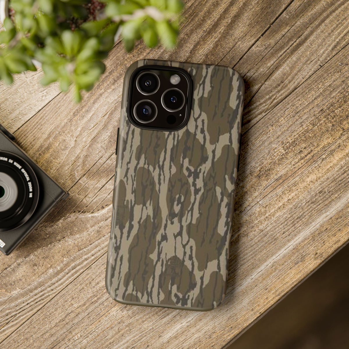 Camo Tough Phone Case — Rugged Military-Style iPhone Protection
