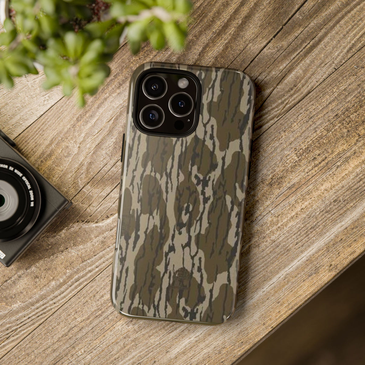 Camo Tough Phone Case — Rugged Military-Style iPhone Protection