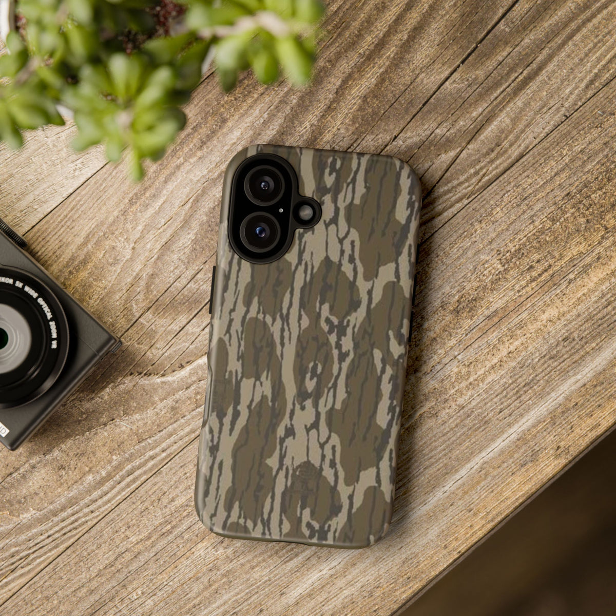 Camo Tough Phone Case — Rugged Military-Style iPhone Protection